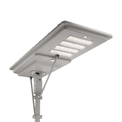 Llum de carrer solar integrada